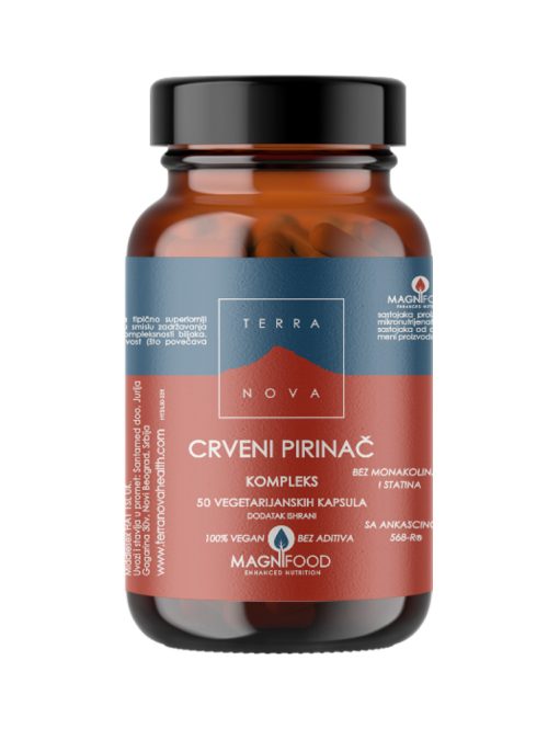 Crveni pirinač kompleks Terranova 50 kapsula