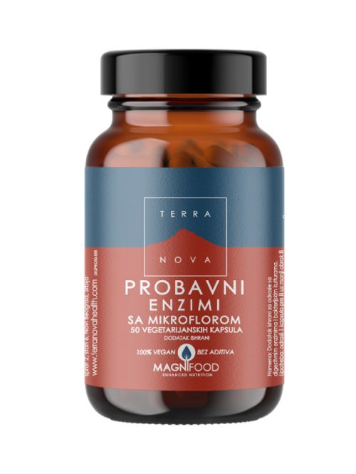 Probavni enzimi sa Mikroflorom Terranova 50 kapsula