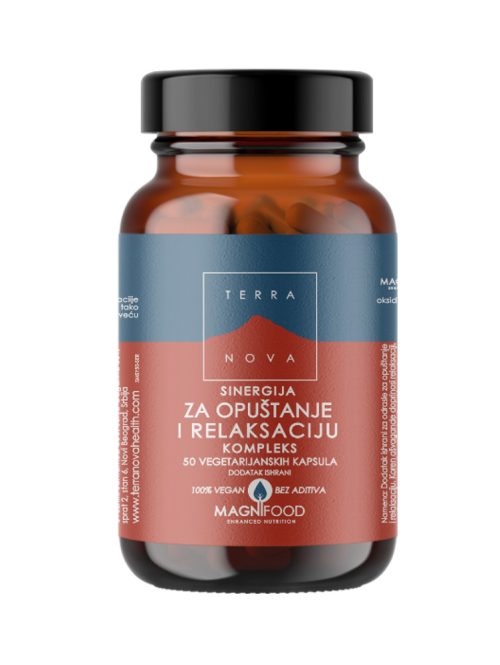 Sinergija za opuštanje i relaksaciju Terranova 50 kapsula