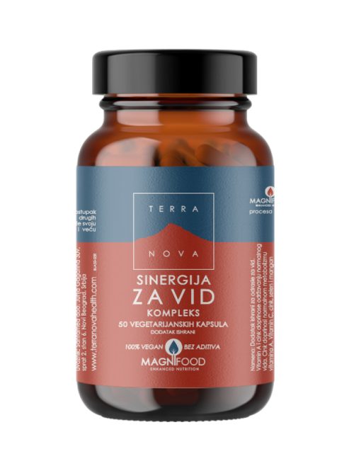 Sinergija za vid Terranova 50 kapsula