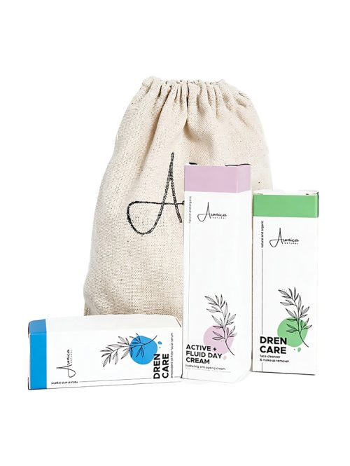 Anti Age set sa sredstvom za uklanjanje sminke Aronica 3 proizvoda