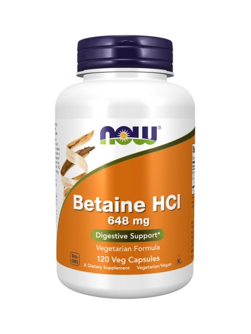 Betaine HCL 648 mg Now Foods 120 veg kapsula