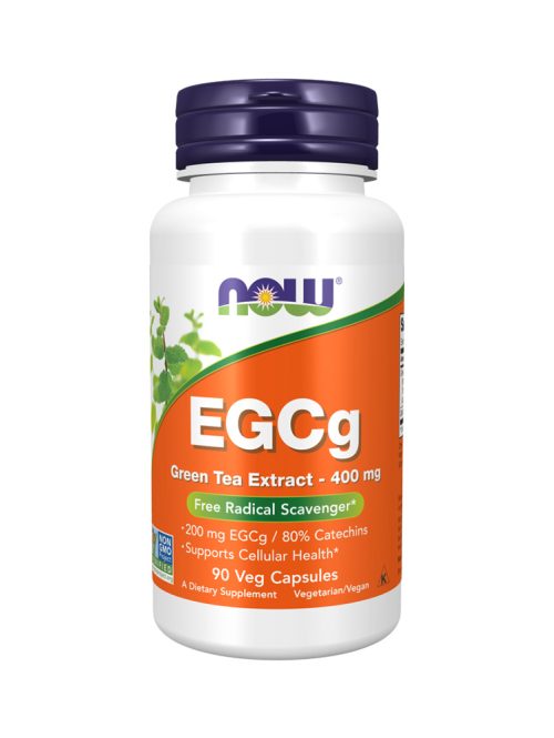 EGCg Green Tea Extract 400 mg Now Foods 90 veg kapsula