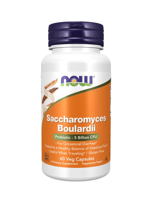 Saccharomyces Boulardii 5 Billion CFU Now Foods 60 veg kapsula