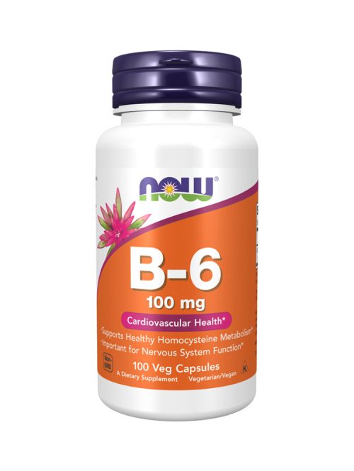 Vitamin B6 100 mg Now Foods 100 veg kapsula