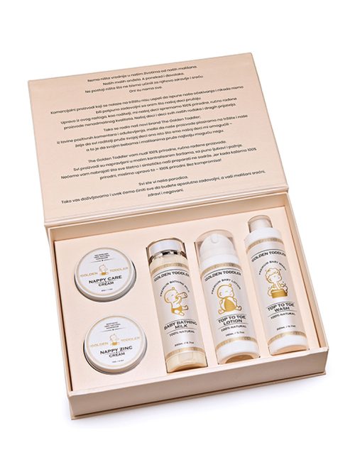 Welcome Baby set The Golden Toddler 5 proizvoda
