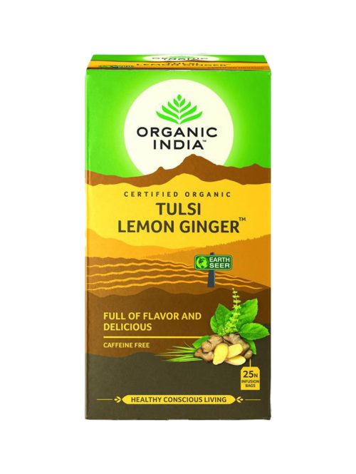 Tulsi Limun Djumbir Organic India 25 kesica