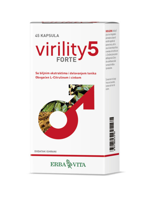 Virility 5 Forte Erba Vita 45 kapsula