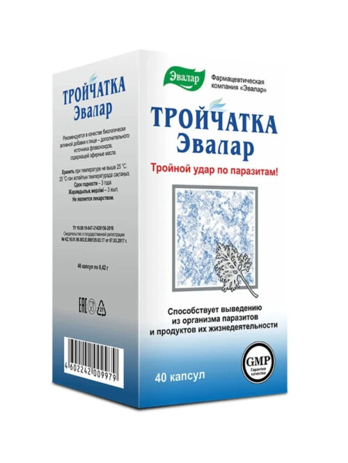Trajcatka Evalar 40 kapsula