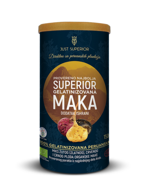 Superior Gelatinizovana Maka Just Superior 150 g