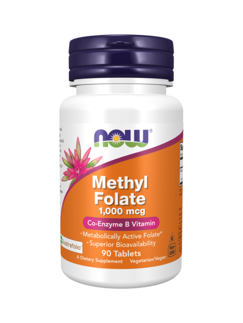 Methyl Folate 1000 mcg Now Foods 90 tableta