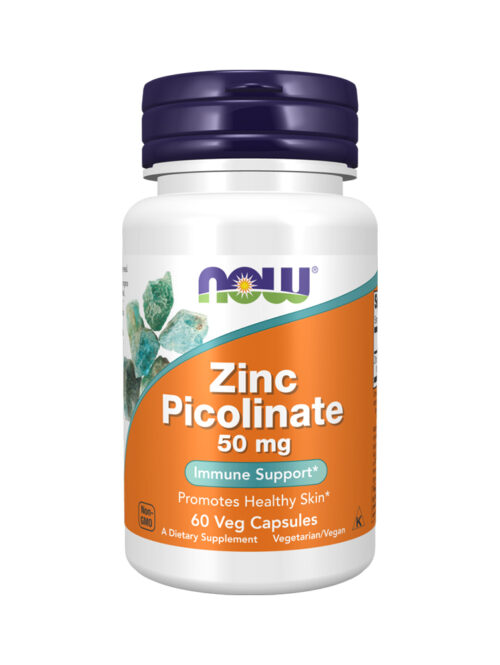 Zinc Picolinate 50 mg Now Foods 60 veg kapsula