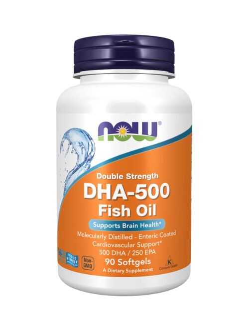 DHA-500 Double Strength Now Foods 90 softgel kapsula