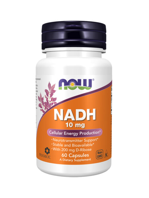 NADH 10 mg Now Foods 60 veg kapsula